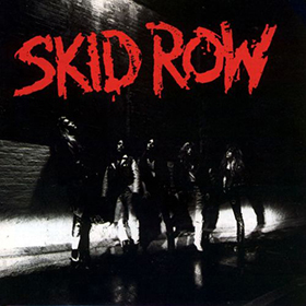 Fotonášivka SKID ROW - Debut Album Cover