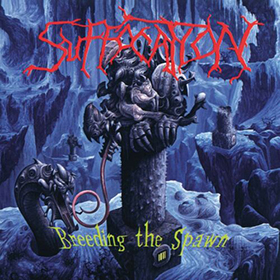 Fotonášivka SUFFOCATION - Breeding the Spawn
