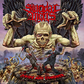 Fotonášivka SUICIDAL ANGELS - Divide and Conquer