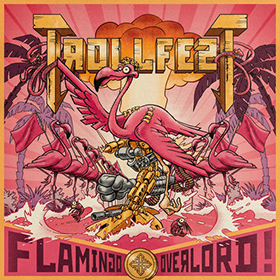 Fotonášivka TROLLFEST - Flamingo Overlord