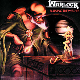 Fotonášivka WARLOCK - Burning The Witches