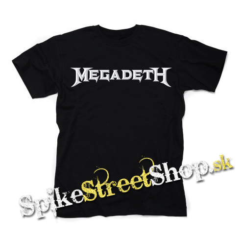 MEGADETH - Logo Final 2026 - čierne detské tričko