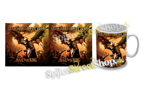 Hrnček AVENGED SEVENFOLD - Hail To The King Poster Motive 2