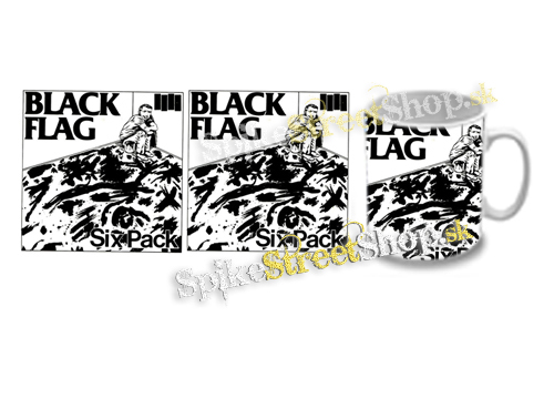 Hrnček BLACK FLAG - Six Pack