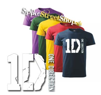 ONE DIRECTION - farebné pánske tričko