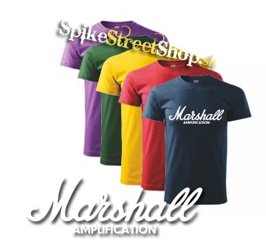 MARSHALL - farebné pánske tričko