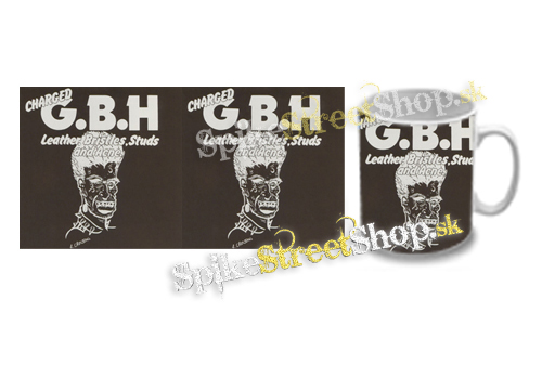 Hrnček GBH - Leather, Bristles, Studs and Acne