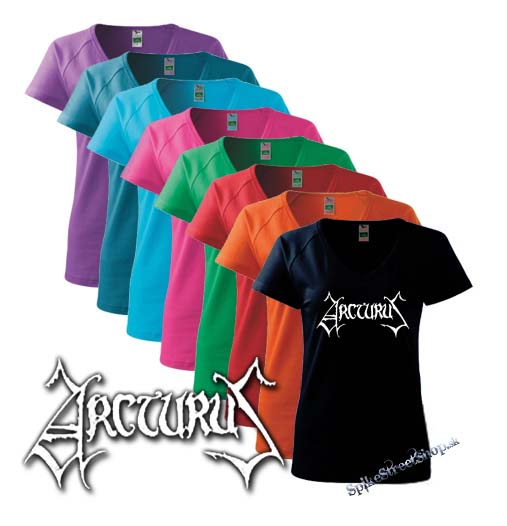 ARCTURUS - White Logo - farebné dámske tričko