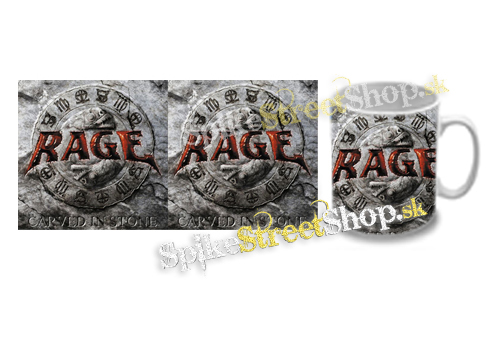 Hrnček RAGE - Carved in Stone