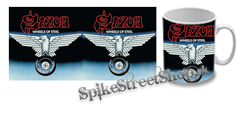 Hrnček SAXON - Wheels Of Steel