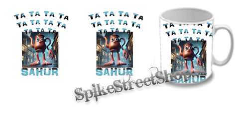 Hrnček TA TA TA TA TA TA TA TA TA TA TA SAHUR na BIELE