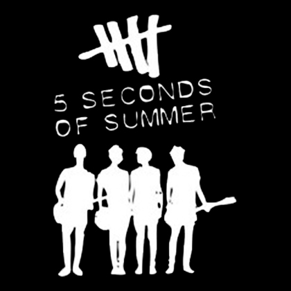 Fotonášivka 5 SECONDS OF SUMMER - Logo & Band