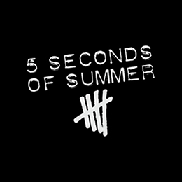 Fotonášivka 5 SECONDS OF SUMMER - Logo