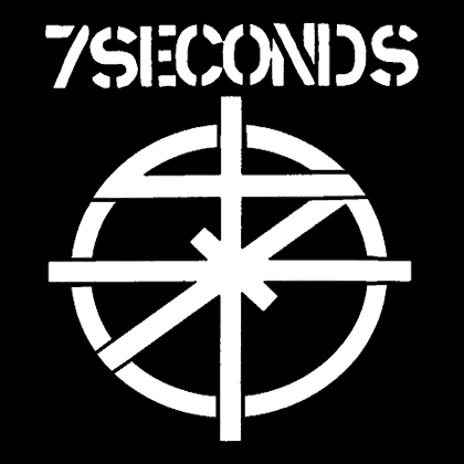 Fotonášivka 7 SECONDS - Logo Crest