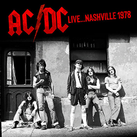 Fotonášivka ACDC - ACDC Live... Nashville 1978