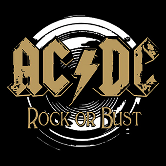 Fotonášivka ACDC - Gold Rock Or Bust