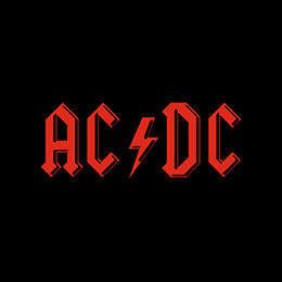 Fotonášivka ACDC - Red Logo Vintage