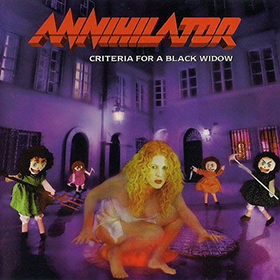 Fotonášivka ANNIHILATOR - Criteria for a Black Widow