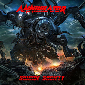 Fotonášivka ANNIHILATOR - Suicide Society