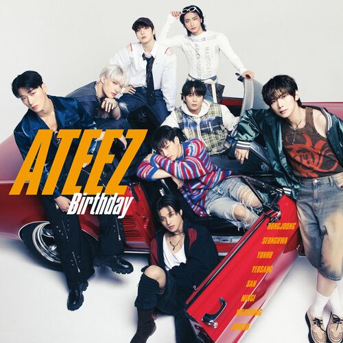 Fotonášivka ATEEZ - Birthday