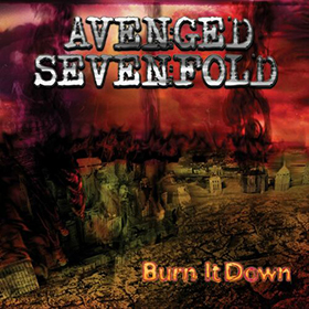 Fotonášivka AVENGED SEVENFOLD - Burn It Down