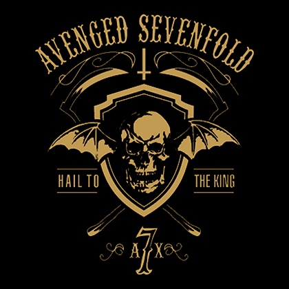 Fotonášivka AVENGED SEVENFOLD - Hail To The King Golden Patch