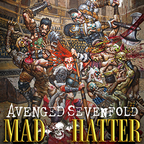 Fotonášivka AVENGED SEVENFOLD - Mad Hatter