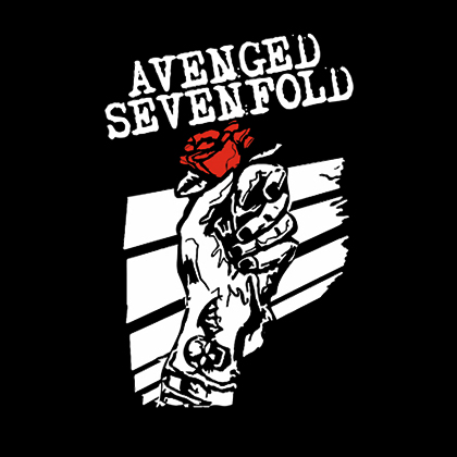 Fotonášivka AVENGED SEVENFOLD - Rose