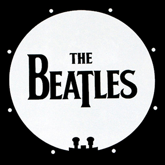 Fotonášivka BEATLES - Drum Logo