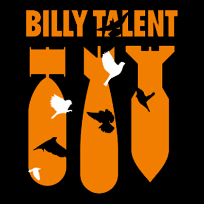 Fotonášivka BILLY TALENT - Bombs Orange