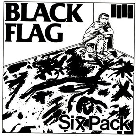 Fotonášivka BLACK FLAG - Six Pack