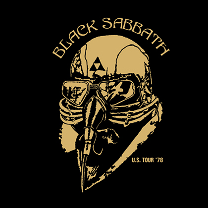 Fotonášivka BLACK SABBATH - Avengers US Tour 78