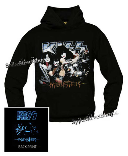 KISS - Monster - čierna pánska mikina 