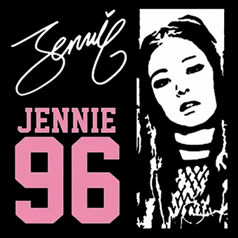 Fotonášivka BLACKPINK - Jennie 96 Signature Portrait