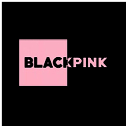 Fotonášivka BLACKPINK - Pink Square Crest