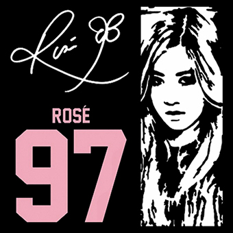 Fotonášivka BLACKPINK - Rosé 97 Signature Portrait