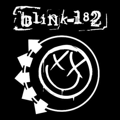 Fotonášivka BLINK 182 - Logo & Smile