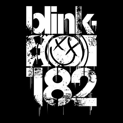 Fotonášivka BLINK 182 - Three Bars