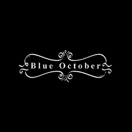 Fotonášivka BLUE OCTOBER - Logo