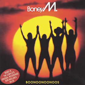 Fotonášivka BONEY M. - Boonoonoonoos