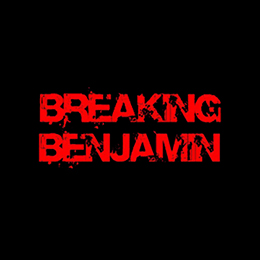 Fotonášivka BREAKING BENJAMIN - Red Logo Motive 2