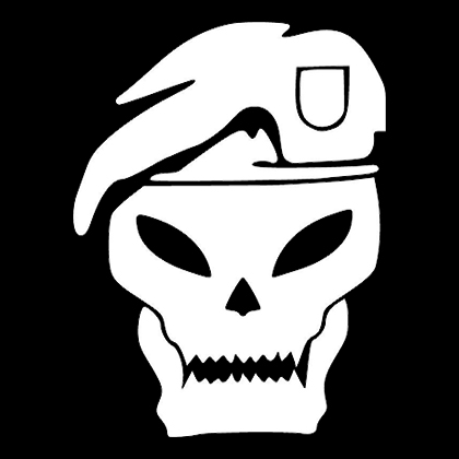 Fotonášivka CALL OF DUTY  - Lebka