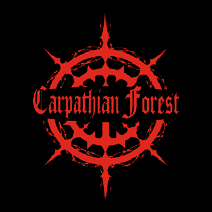 Fotonášivka CARPATHIAN FOREST - Red Logo