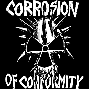 Fotonášivka CORROSION OF CONFORMITY - Logo Skull