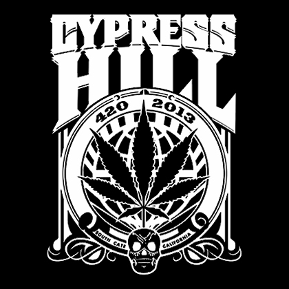 Fotonášivka CYPRESS HILL - 420 2012