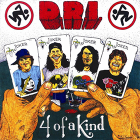 Fotonášivka D.R.I. - Four of a Kind