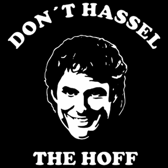 Fotonášivka DAVID HASSELHOFF - Don't Hassel