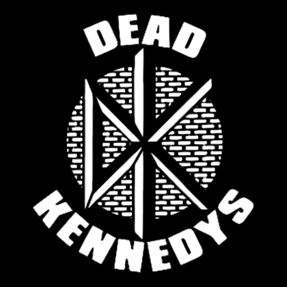 Fotonášivka DEAD KENNEDYS - White Logo