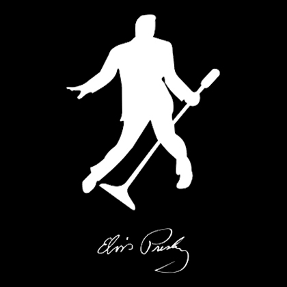 Fotonášivka ELVIS PRESLEY - Silhouette Signature