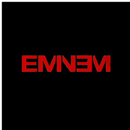 Fotonášivka EMINEM - Red Logo